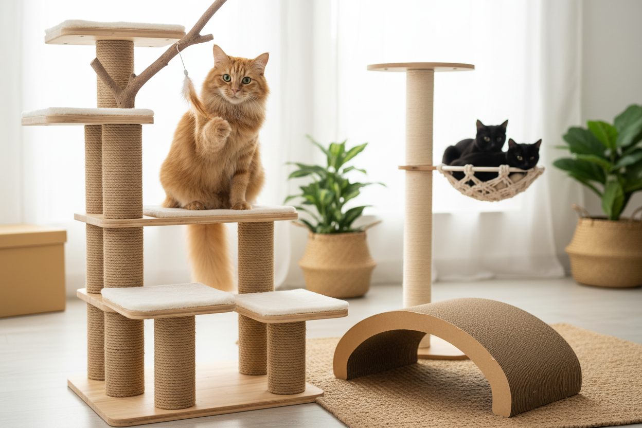 Cat Scratchers & Trees